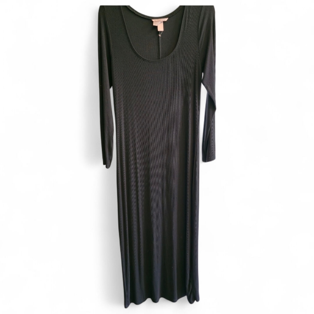 Victoria Secret Long Black Night Gown